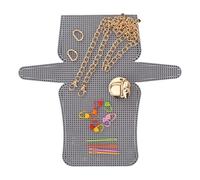 TSMORY Juego de sábanas de lona acrílica de malla para bordado y ganchillo, bolso cruzado, bolso, fabricación de proyectos de manualidades, Juego de 1 tamaño pequeño, 18cm*10cm*10cm