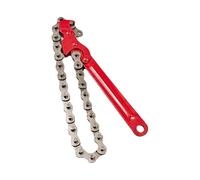 TSMORY Llave ajustable con diseño de agarre de cadena, construcción de metal resistente, mango ergonómico para automoción