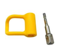 TSMORY Llave en ángulo con varilla de conexión de taladro eléctrico para espacio reducido, llave de instalación de 20 mm y 25 mm