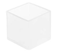 TSMORY Molde de silicona con forma de cubo pequeño adecuado para resina epoxi, joyería, decoración del hogar, Size reference picture, Silicona