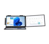 TSMORY Pantalla externa flexible delgada de 0.9 pulgadas, alargador de pantalla vertical de 14 pulgadas, claridad de 1080P para mayor productividad, pantalla de trabajo transportable a color NTSC