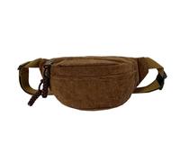 TSMORY Riñonera de pana de moda para mujer, elegante y práctica, para salidas casuales, Brown, As shown in the figure