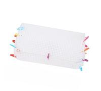 TSMORY Sábanas de lona para hacer bolsos, accesorios para bolsa de ganchillo, bordado, manualidades, hilo acrílico, bolsa de tejer, hoja de lona