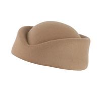 TSMORY Sofisticados sombreros unisex dramáticos, sombrero de moda para trajes elegantes y versátiles, caqui, XS-XL