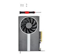 TSMORY Tarjeta de expansión PCIe NVMe con disipador de calor de aluminio, soporta 4 unidades SSD 2280 para adaptador NVMe de plataforma de PC