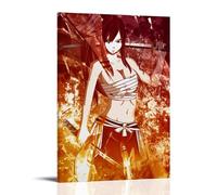 TSNKNP Anime Fairy Tail Erza Scarlet Póster Pintura Decorativa Lienzo Arte de Pared Salón Póster Dormitorio Pintura, Arte de Pared Impresión de Imagen Moderna Decoración de Habitación Familiar 30 x 45