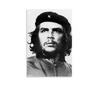 TSNKNP Che Guevara Póster Blanco y Negro Pintura Decorativa Lienzo Arte de Pared Salón Póster Dormitorio Pintura, Arte de Pared Impresión de Imagen Moderna Decoración de Habitación Familiar 40 x 60 cm
