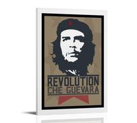 TSNKNP Che Guevara Póster Vintage Pintura Decorativa Lienzo Arte de Pared Salón Póster Dormitorio Pintura, Arte de Pared Impresión de Imagen Moderna Decoración de Habitación Familiar 24 x 36 Pulgadas