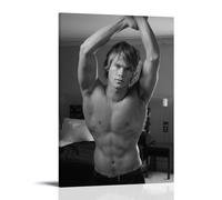 TSNKNP Chris Hemsworth Póster de Arte Pintura Decorativa Lienzo Arte de Pared Salón Póster Dormitorio Pintura, Arte de Pared Impresión de Imagen Moderna Decoración de Habitación Familiar 08 x 12