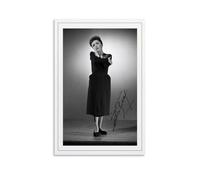 TSNKNP EDITH PIAF Póster Impreso Pintura Decorativa Lienzo Arte de Pared Salón Póster Dormitorio Pintura, Arte de Pared Impresión de Imagen Moderna Decoración de Habitación Familiar 40 x 60 cm (40 x