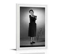 TSNKNP EDITH PIAF Póster Impreso Pintura Decorativa Lienzo Arte de Pared Salón Póster Dormitorio Pintura, Arte de Pared Impresión de Imagen Moderna Decoración de Habitación Familiar 30 x 45 cm (30 x