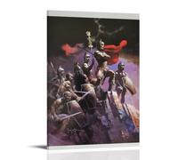 TSNKNP Frank Frazetta Póster Novela Pintura Decorativa Lienzo Arte de Pared Salón Póster Dormitorio Pintura, Arte de Pared Impresión de Imagen Moderna Decoración de Habitación Familiar 08 x 12