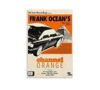 TSNKNP Frank Ocean Channel Orange Vintage Poster Pintura Decorativa Lienzo Arte de Pared Salón Póster Dormitorio Pintura, Arte de Pared Impresión de Imagen Moderna Decoración de Habitación Familiar 20