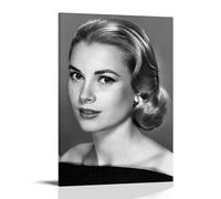 TSNKNP Grace_Kelly Póster Pintura Decorativa Lienzo Arte de Pared Salón Póster Dormitorio Pintura, Arte de Pared Impresión de Imagen Moderna Decoración de Habitación Familiar 20 x 30 Pulgadas (50 x 75