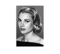 TSNKNP Grace_Kelly Póster Pintura Decorativa Lienzo Arte de Pared Salón Póster Dormitorio Pintura, Arte de Pared Impresión de Imagen Moderna Decoración de Habitación Familiar 24 x 36 Pulgadas (60 x 90