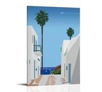 TSNKNP Hiroshi Nagai City Art Poster Pintura Decorativa Lienzo Arte Mural Salón Póster Dormitorio Pintura, Arte de Pared Impresión de Imagen Moderna Decoración de Habitación Familiar 40 x 60 cm (40 x