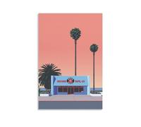 TSNKNP Hiroshi Nagai Japón Arte Póster Pintura Decorativa Lienzo Arte de Pared Salón Póster Dormitorio Pintura, Arte de Pared Impresión de Imagen Moderna Decoración de Habitación Familiar 20 x 30