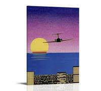 TSNKNP Hiroshi Nagai Painting Canvas Poster Pintura Decorativa Lienzo Arte de Pared Salón Póster Dormitorio Pintura, Arte de Pared Impresión de Imagen Moderna Decoración de Habitación Familiar 40 x 60