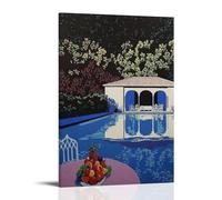 TSNKNP Hiroshi Nagai Póster Arte de Fan Pintura Decorativa Lienzo Arte de Pared Salón Póster Dormitorio Pintura, Arte de Pared Impresión de Imagen Moderna Decoración de Habitación Familiar 20 x 30