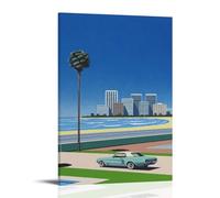 TSNKNP Hiroshi Nagai Sunshine Reggae Póster Pintura Decorativa Lienzo Arte de Pared Salón Póster Dormitorio Pintura, Arte de Pared Impresión de Imagen Moderna Decoración de Habitación Familiar 08 x 12