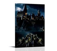 TSNKNP Hogwarts Art Poster Pintura Decorativa Lienzo Arte de Pared Salón Póster Dormitorio Pintura, Arte de Pared Impresión de Imagen Moderna Decoración de Habitación Familiar 20 x 30 Pulgadas (50 x