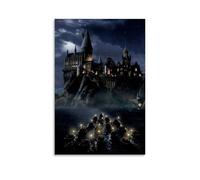 TSNKNP Hogwarts Hobbit Póster Pintura Decorativa Lienzo Arte de Pared Salón Póster Dormitorio Pintura, Arte de Pared Impresión de Imagen Moderna Decoración de Habitación Familiar 08 x 12 Pulgadas (20