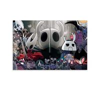 TSNKNP Hollow Knight All Members Póster Pintura Decorativa Lienzo Arte de Pared Salón Póster Dormitorio Pintura, Arte de Pared Impresión de Imagen Moderna Decoración de Habitación Familiar 24 x 36