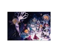 TSNKNP Hollow Knight Anime Cast Póster Pintura Decorativa Lienzo Arte de Pared Salón Póster Dormitorio Pintura, Arte de Pared Impresión de Imagen Moderna Decoración de Habitación Familiar 20 x 30