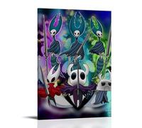 TSNKNP Hollow Knight Anime Fan Art Poster Pintura Decorativa Lienzo Arte Mural Salón Póster Dormitorio Pintura, Arte de Pared Impresión de Imagen Moderna Decoración de Habitación Familiar 40 x 60 cm