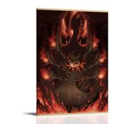 TSNKNP Hollow Knight Anime Póster Vintage Pintura Decorativa Lienzo Arte de Pared Salón Póster Dormitorio Pintura, Arte de Pared Impresión de Imagen Moderna Decoración de Habitación Familiar 40 x 60