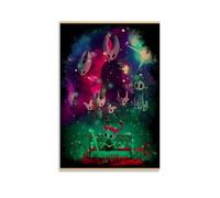TSNKNP Hollow Knight Anime Retro Póster Pintura Decorativa Lienzo Arte de Pared Salón Póster Dormitorio Pintura, Arte de Pared Impresión de Imagen Moderna Decoración de Habitación Familiar 40 x 60 cm