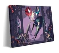 TSNKNP Hollow Knight Art Poster Pintura Decorativa Lienzo Arte Mural Salón Póster Dormitorio Pintura, Arte de Pared Impresión de Imagen Moderna Decoración de Habitación Familiar 20 x 30 Pulgadas (50 x