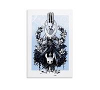 TSNKNP Hollow Knight Art Poster Pintura Decorativa Lienzo Arte Mural Salón Póster Dormitorio Pintura, Arte de Pared Impresión de Imagen Moderna Decoración de Habitación Familiar 30 x 45 cm