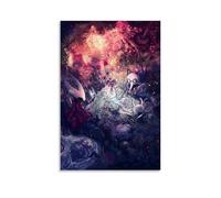 TSNKNP Hollow Knight Art Poster Pintura Decorativa Lienzo Arte Mural Salón Póster Dormitorio Pintura, Arte de Pared Impresión de Imagen Moderna Decoración de Habitación Familiar 30 x 45 cm