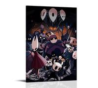 TSNKNP Hollow Knight Póster Pintura Decorativa Lienzo Arte de Pared Salón Póster Dormitorio Pintura, Arte de Pared Impresión de Imagen Moderna Decoración de Habitación Familiar 24 x 36 Pulgadas (60 x