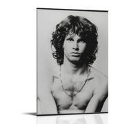 TSNKNP Jim Morrison Póster blanco y negro pintura decorativa lienzo arte de pared sala de estar póster dormitorio pintura, arte de pared impresión de imagen moderna decoración de habitación familiar