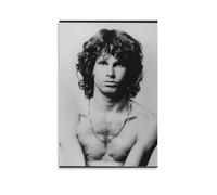 TSNKNP Jim Morrison Póster blanco y negro pintura decorativa lienzo arte de pared sala de estar póster dormitorio pintura, arte de pared impresión de imagen moderna decoración de habitación familiar