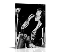 TSNKNP Jim Morrison Póster Pintura Decorativa Lienzo Arte de Pared Salón Póster Dormitorio Pintura, Arte de Pared Impresión de Imagen Moderna Decoración de Habitación Familiar 24 x 36 Pulgadas (60 x