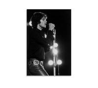 TSNKNP Jim Morrison Singer Póster Pintura Decorativa Lienzo Arte de Pared Salón Póster Dormitorio Pintura, Arte de Pared Impresión de Imagen Moderna Decoración de Habitación Familiar 24 x 36 Pulgadas