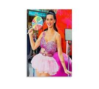TSNKNP Katy Perry Póster Pintura Decorativa Lienzo Arte de Pared Salón Póster Dormitorio Pintura, Arte de Pared Impresión de Imagen Moderna Decoración de Habitación Familiar 20 x 30 Pulgadas (50 x 75