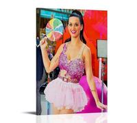 TSNKNP Katy Perry Póster Pintura Decorativa Lienzo Arte de Pared Salón Póster Dormitorio Pintura, Arte de Pared Impresión de Imagen Moderna Decoración de Habitación Familiar 08 x 12 Pulgadas (20 x 30