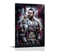 TSNKNP Maximus Gladiator Película Arte Póster Pintura Decorativa Lienzo Arte Mural Salón Póster Dormitorio Pintura, Arte de Pared Impresión de Imagen Moderna Decoración de Habitación Familiar 20 x 30