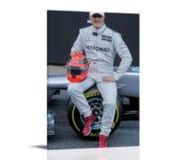 TSNKNP Michael Schumacher Póster Arte Pintura Decorativa Lienzo Arte de Pared Salón Póster Dormitorio Pintura, Arte de Pared Impresión de Imagen Moderna Decoración de Habitación Familiar 30 x 45 cm