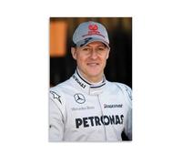 TSNKNP Michael Schumacher Póster Pintura Decorativa Lienzo Arte de Pared Salón Póster Dormitorio Pintura, Arte de Pared Impresión de Imagen Moderna Decoración de Habitación Familiar 30 x 45 cm (30 x
