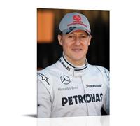 TSNKNP Michael Schumacher Póster Pintura Decorativa Lienzo Arte de Pared Salón Póster Dormitorio Pintura, Arte de Pared Impresión de Imagen Moderna Decoración de Habitación Familiar 08 x 12 Pulgadas
