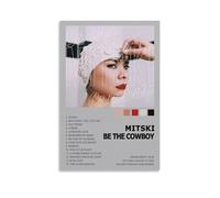 TSNKNP Mitski Album Be The Cowboy Poster Pintura Decorativa Lienzo Arte de Pared Salón Póster Dormitorio Pintura, Arte de Pared Impresión de Imagen Moderna Decoración de Habitación Familiar 24 x 36