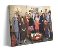 TSNKNP National Lampoon Christmas Cast Poster Pintura Decorativa Lienzo Arte de Pared Salón Póster Dormitorio Pintura, Arte de Pared Impresión de Imagen Moderna Decoración de Habitación Familiar 20 x