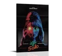 TSNKNP Póster de película de última noche en Soho, pintura decorativa en lienzo, arte de pared, póster de salón, dormitorio, pintura, arte de pared, impresión de pared, decoración moderna para