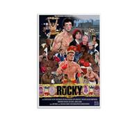 TSNKNP Póster de película Rocky Balboa Pintura Decorativa Lienzo Arte de Pared Salón Póster Dormitorio Pintura, Arte de Pared Impresión de Imagen Moderna Decoración de Habitación Familiar 30 x 45 cm