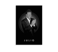 TSNKNP Singer Julio Iglesias Póster Pintura Decorativa Lienzo Arte de Pared Salón Póster Dormitorio Pintura, Arte de Pared Impresión de Imagen Moderna Decoración de Habitación Familiar 30 x 45 cm (30